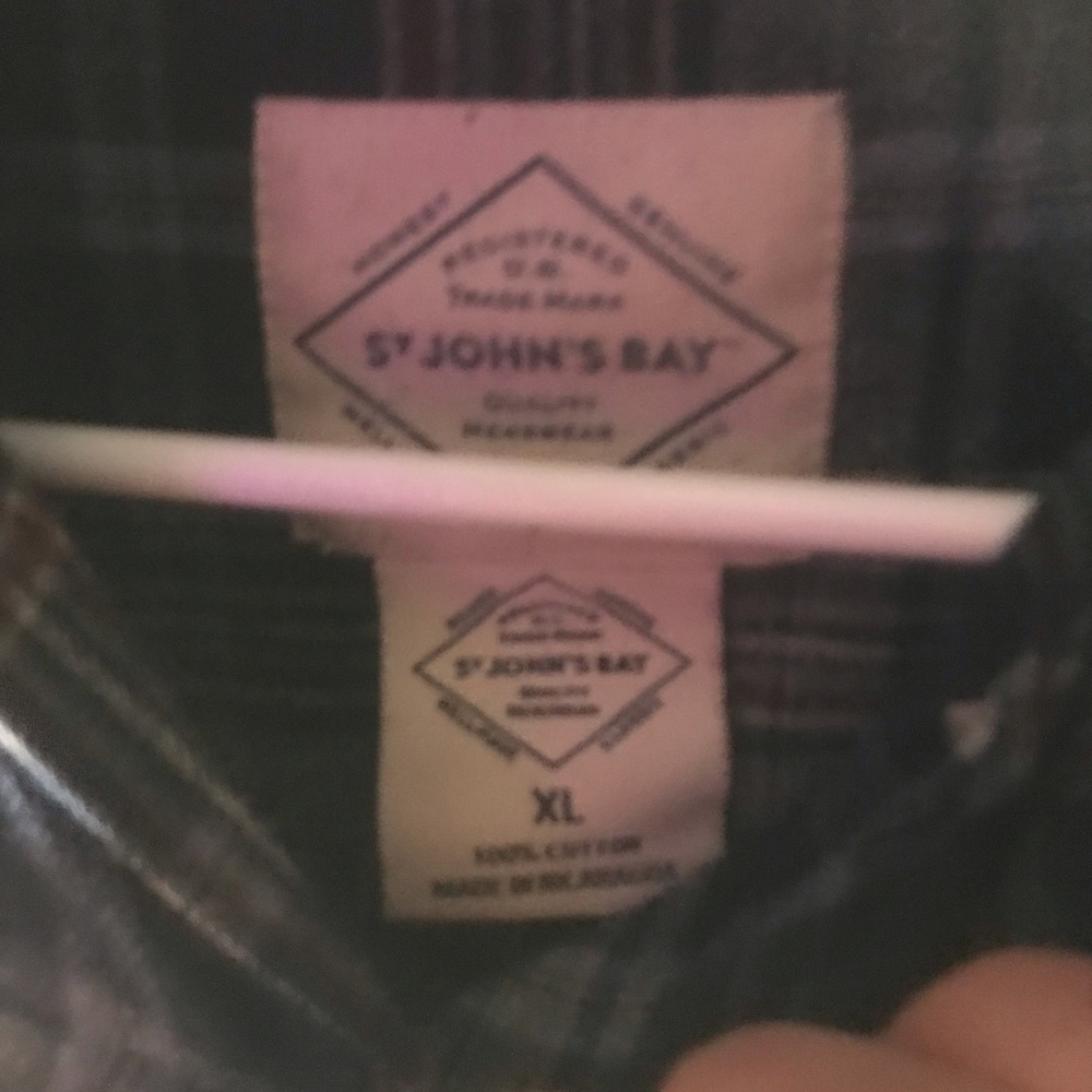 St. John's Bay Plaid Shirt